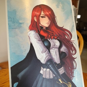 Metal Art Print - Mitsuru - Persona 3 Reload **see description for details**