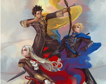 12"x18" Print - Three Houses - Fire Emblem Three Houses