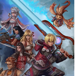 12&quot;x18&quot; Print - Xenoblade Chronicles