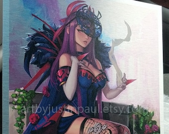 Metal Art Print - Ivy - Fire Emblem Engage **See description for details**