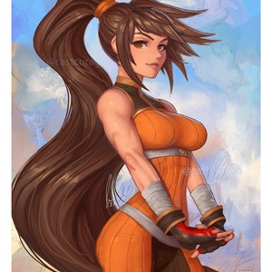 12&quot;x18&quot; Print - Striker - DNF Duel