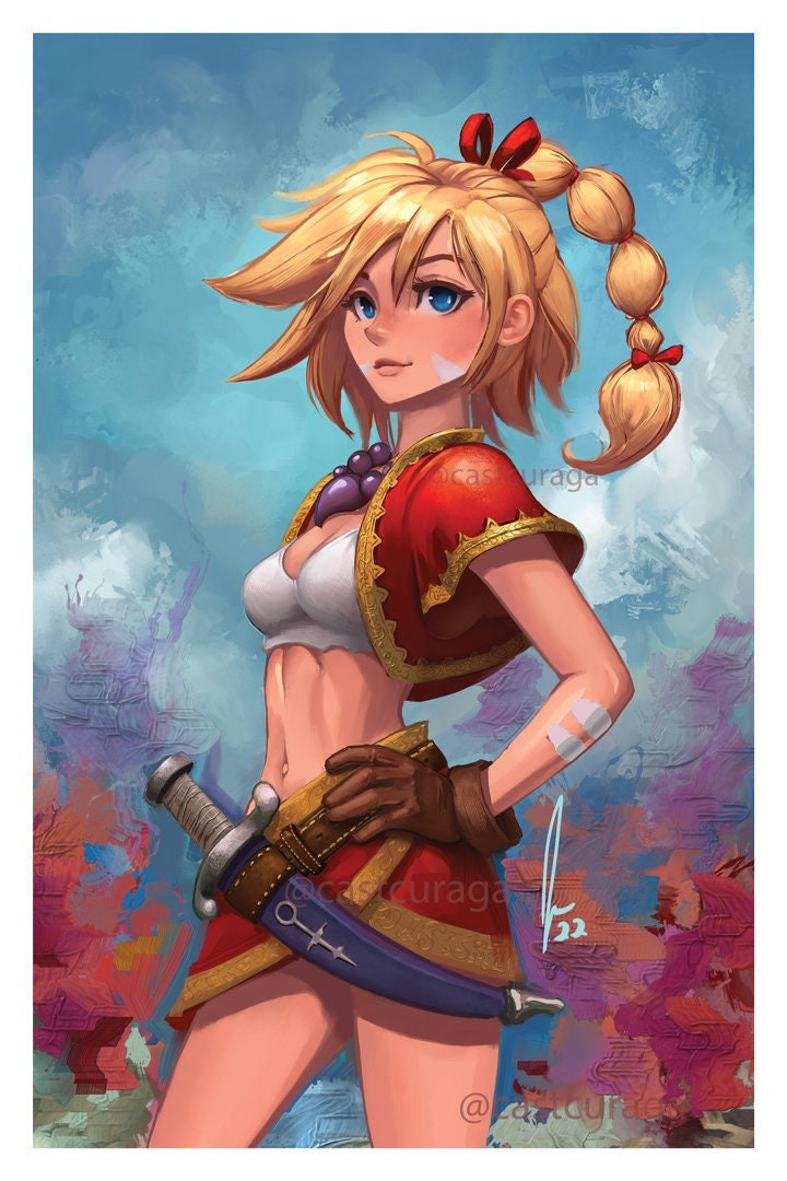 kid (chrono cross) drawn by hungry_clicker