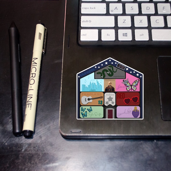 Lover House Eras WATERPROOF STICKER - Vinyl Die Cut (Taylor Swift) Lover House Eras WATERPROOF STICKER - Vinyl Die Cut (Taylor Swift)