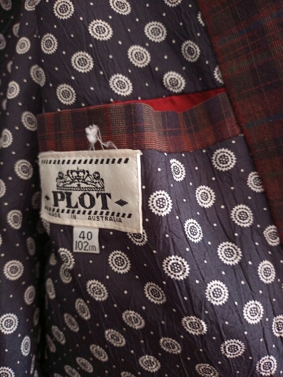PLOT Australia Vintage Check Jacket View 5