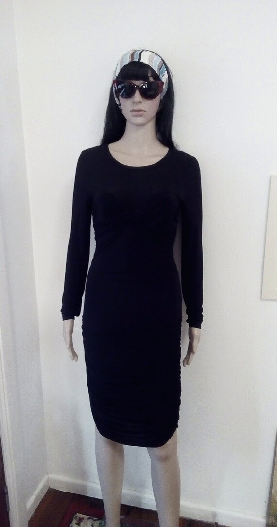 witchery black dress