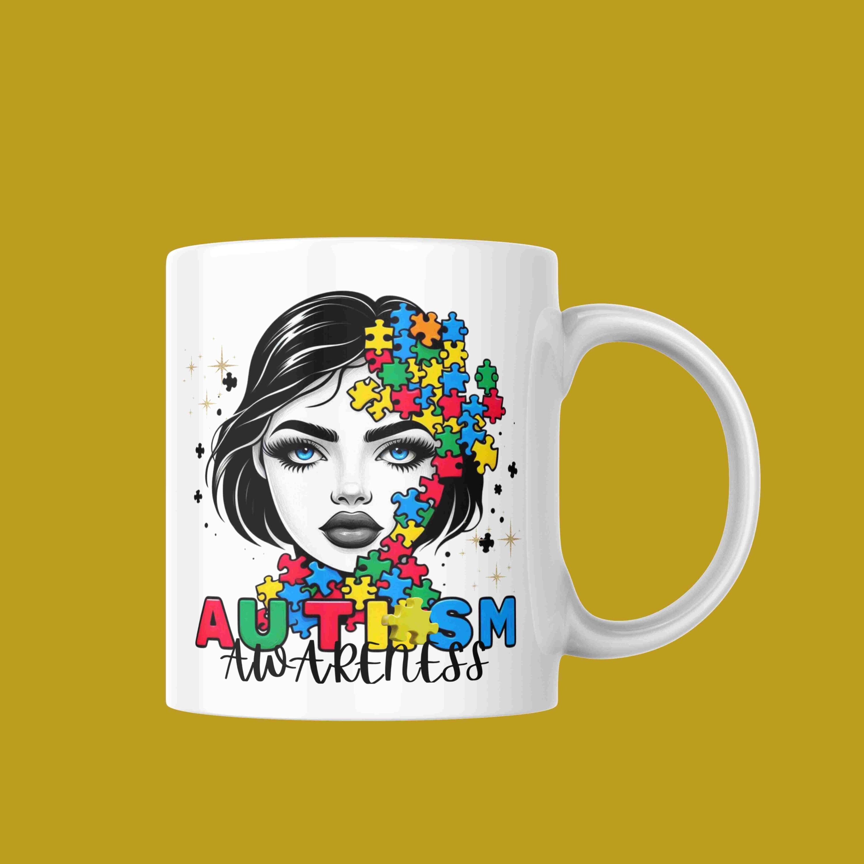 Autism Awareness PNG | Colorful Puzzle Piece Design | Digital ...
