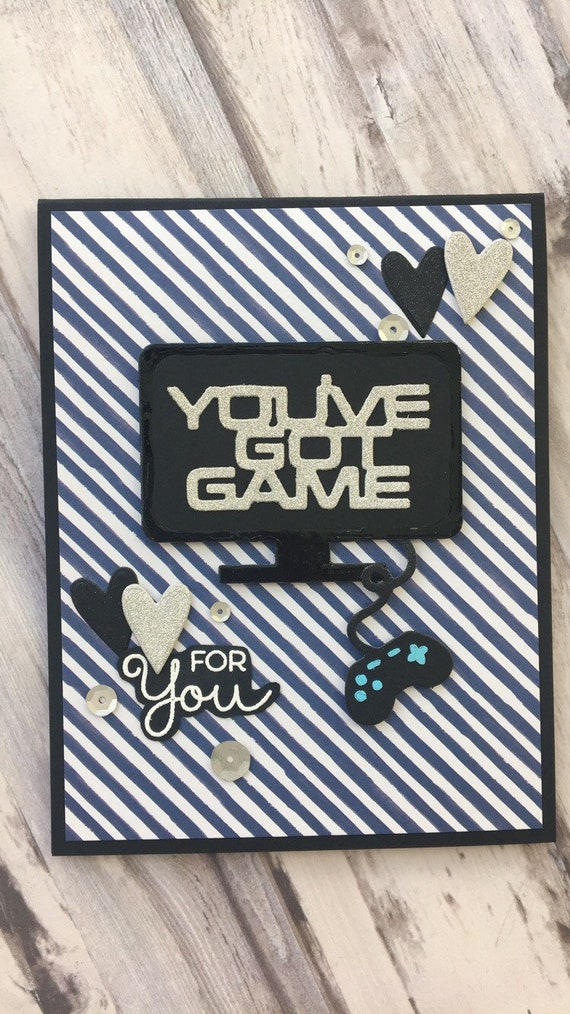 You ve Got Game Valentine s Day Card Gamers Etsy