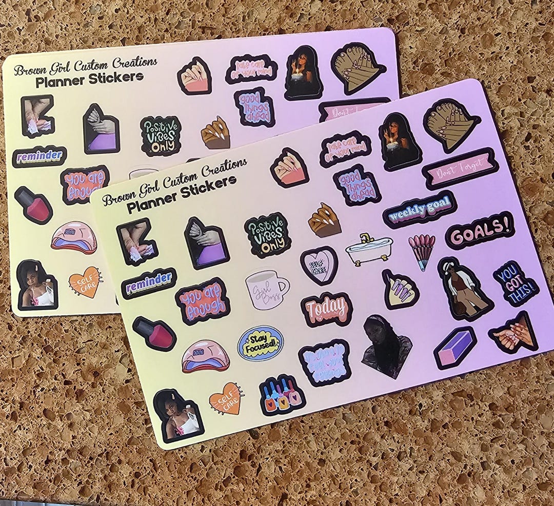 Custom Weatherproof Stickers, Positive Affirmations, Self Worth ...