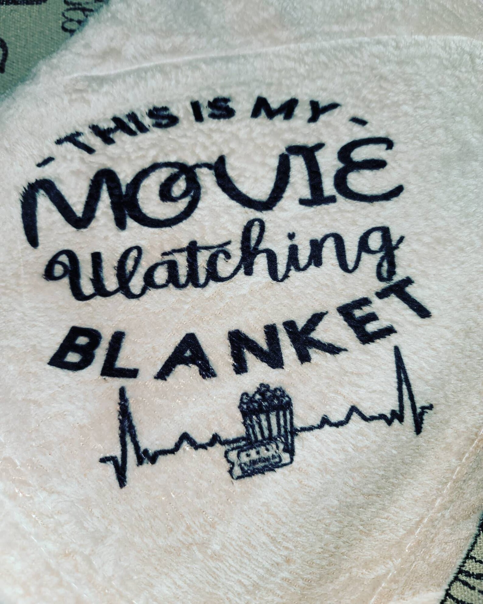 Movie Watching Blanket Throw Customized Throw Customized Etsy