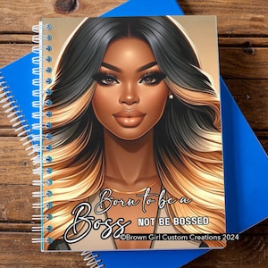 Personalized Boss Lady Notebook: Custom Logo Planner