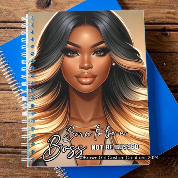 Personalized Boss Lady Notebook: Custom Logo Planner