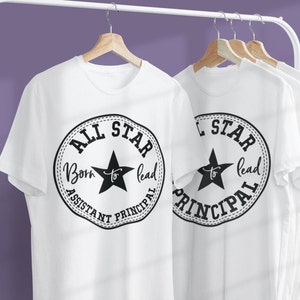All star teacher school spirit shirt / Principal, Assistant Principal, Counselor, Reading Coach, Teacher Gift / Educator / All Star Teacher