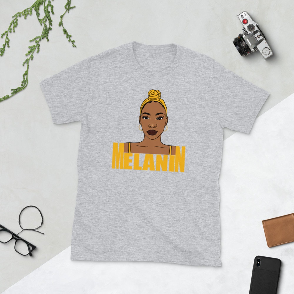 Melanin Shirt Melanin Shirt for Women Short-Sleeve Unisex | Etsy