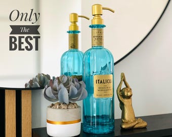 Soap dispenser from the ITALICUS liqueur bottle - pump plus bottle