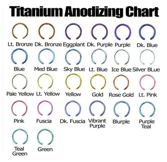 GOLD Anodized Titanium Clicker Hoop Earring With Clear Gem Flower