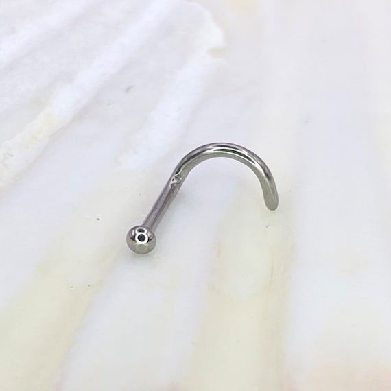 Titanium nose 2024 stud 1mm