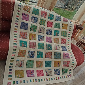 Tilda Bloomsville! Übergröße! Hochwertiger Quilt, aus den beliebten Qualitätsstoffen , farblich liebevoll abgestimmt!
