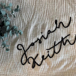 Personalized Muslin Swaddle Blanket, Baby Swaddle Blanket, Embroidered Baby Swaddle Blanket, Baby Blanket with Name,Personalized Blanket