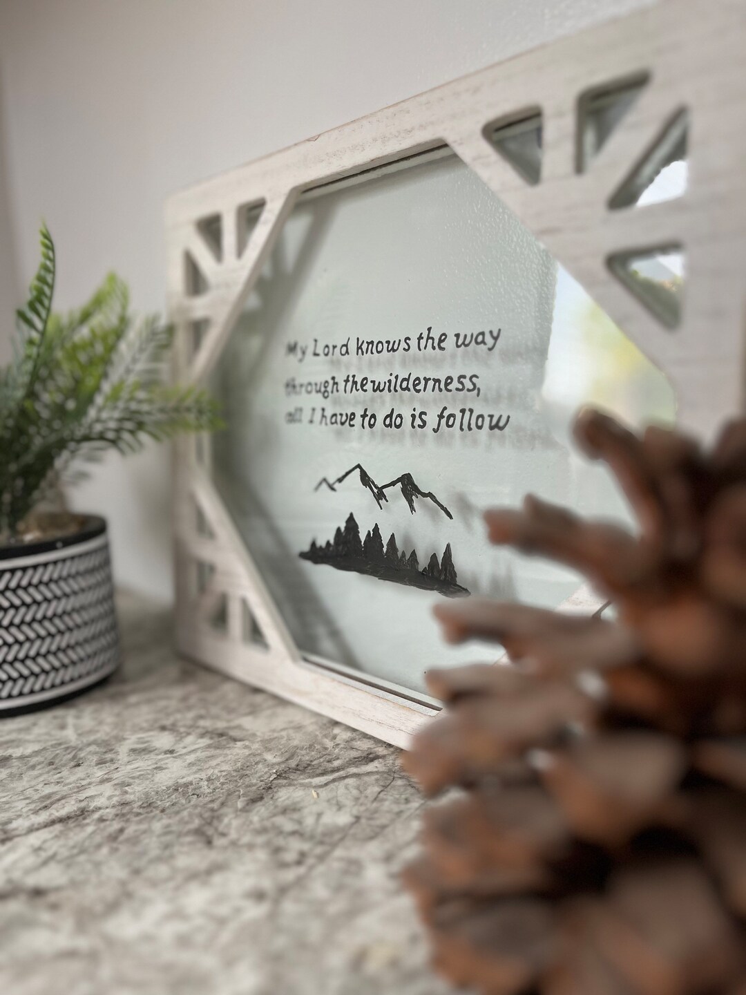 My Lord Knows The Way Through The Wilderness Etsy My Lord Knows The Way Through The Wilderness Etsy