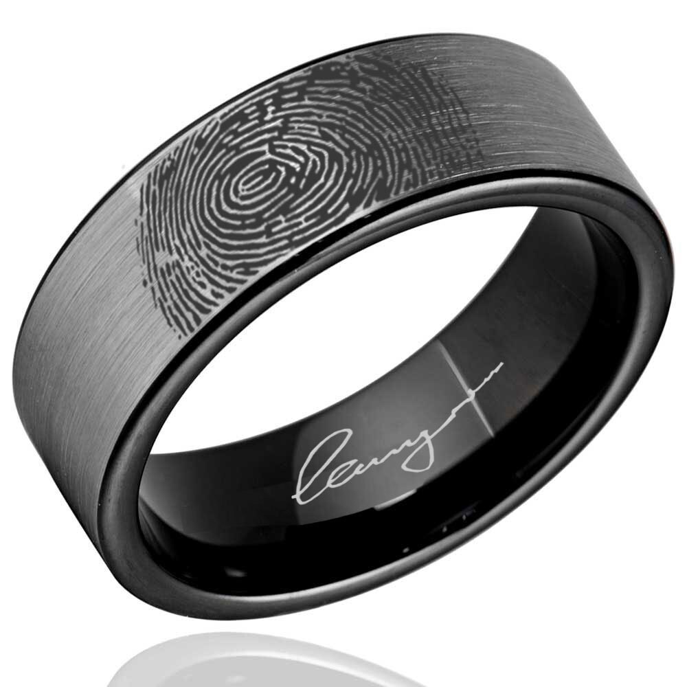 Fingerprint ring for online him