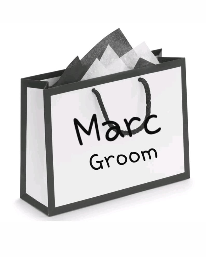Best Man Gift Bag Groomsmen Gift Bags Groom Gift Bag