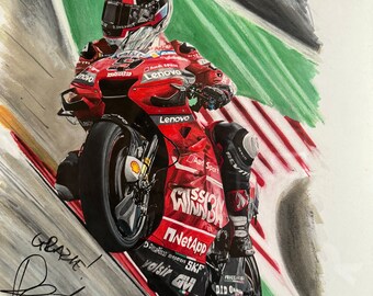 Ducati Desmosedici gp 2019 autografato da Danilo Petrucci