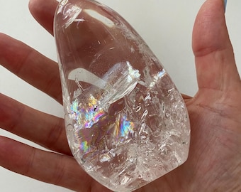 Quartz Crystal With Rainbows / Brazil / #40