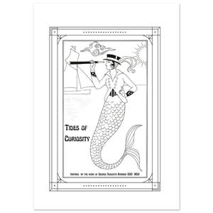 Poster classico senza cornice di Tides Of Curiosity su carta semilucida