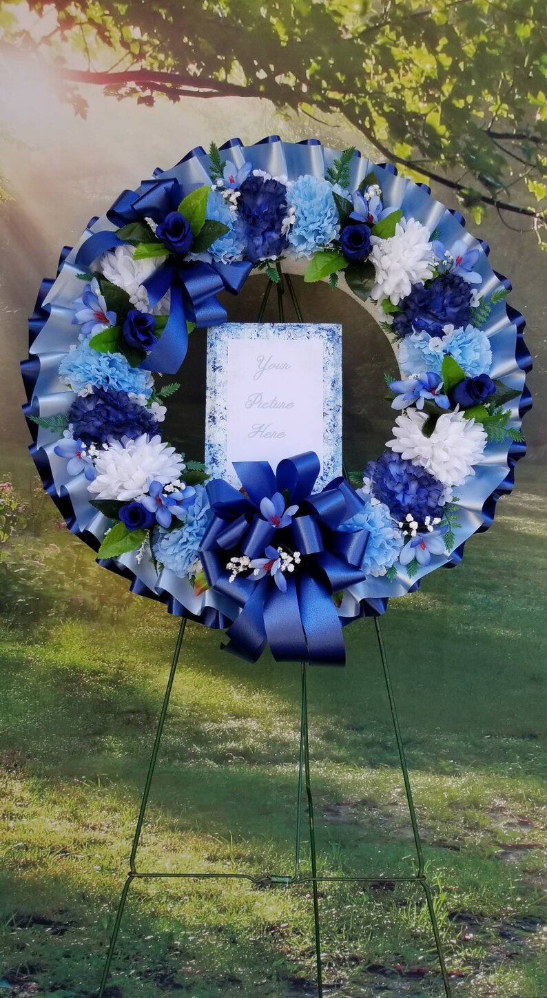 Personalize With Your Photo Father's Day Cemetery Etsy