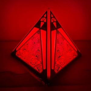 Sith Dark Holocron Replica LED Lamp from Star Wars