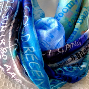 Silk Tabby Scarf: &quot;Ned Kelly&quot;