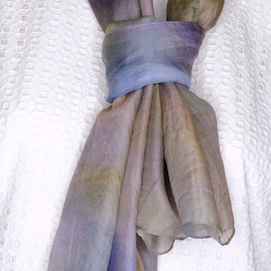 New! Silk Tabby Scarf: “Quokka”