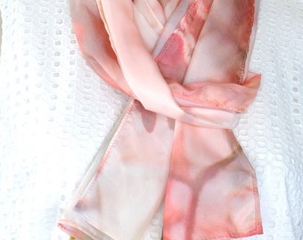 Silk Habotai Scarf: “Kangaroo Paw”. Photography Art on Australian Natural Icons.