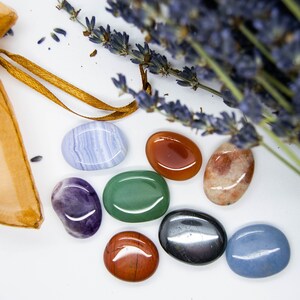 Full Chakra Set of Crystals + One Extra - Align Your Chakras