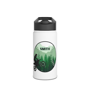 Personalized Adventure Stainless Steel Water Bottle, Custom Outdoor Sports Drinkware, Gift for Sports and Workouts, Eco-Friendly