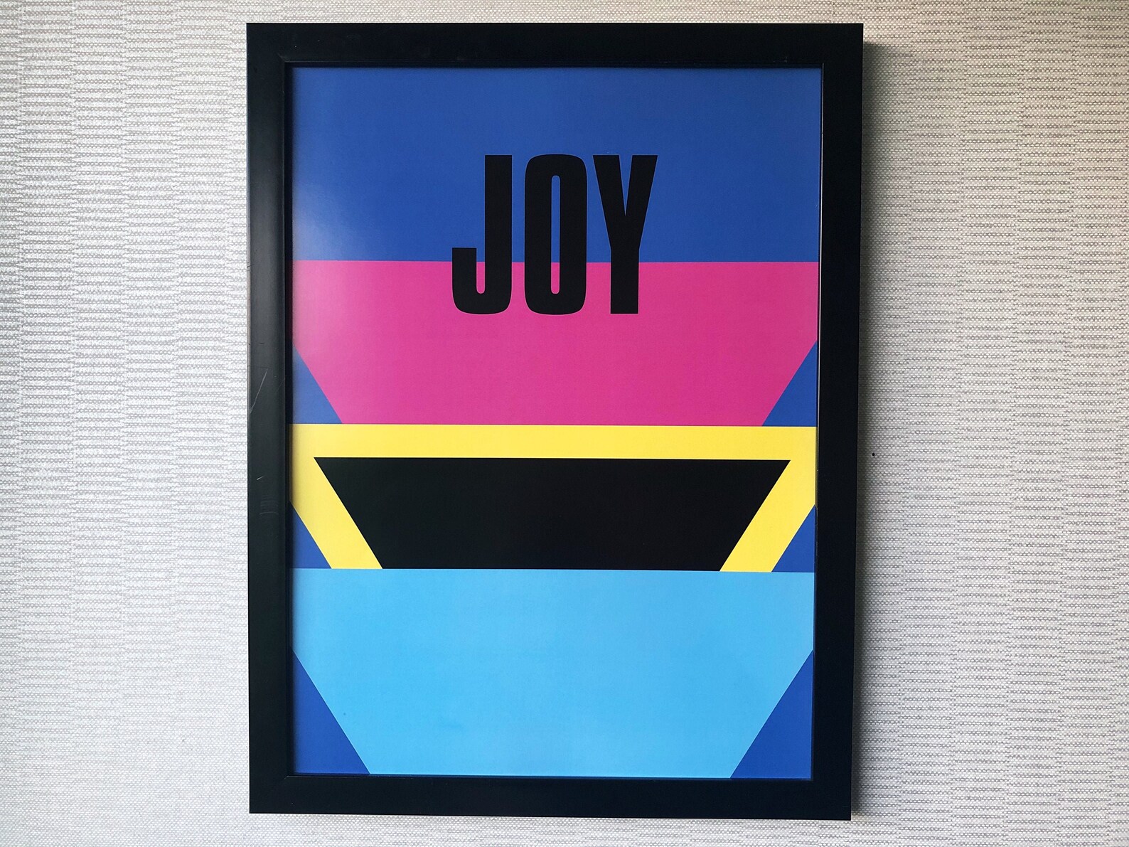 JOY Printable Art Colorful Joy Sign Typography Poster Joy | Etsy