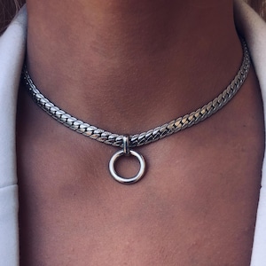 Discreet SUB Collar – Hex Lock Choker for Submissive Wear - Etsy