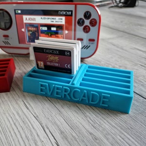 Evercade Spiel Kassetten Ständer