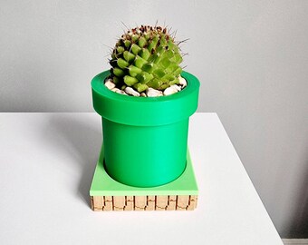 Mario Pipe Planter | plant pot