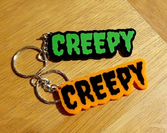 Creepy Keyring / Horror Keyring / keychain