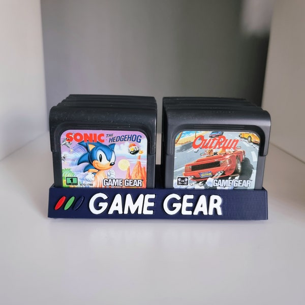 Sega Game Gear cartridge holder / cartridge stand