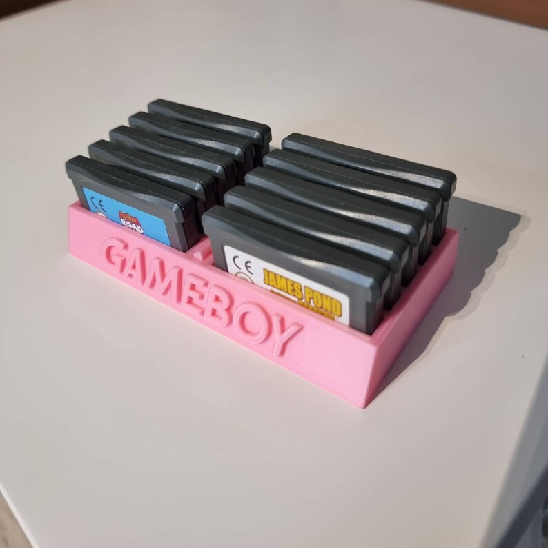 Gameboy Cartridge Holder / Game Stand / Cartridge Stand Etsy UK