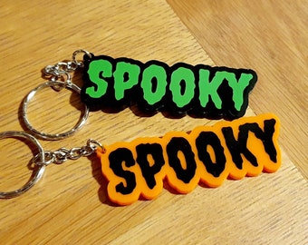 Spooky Keyring / Horror Keyring / keychain