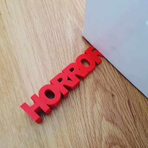 3D Printed Doorstop / door stop /door stopper /personalised