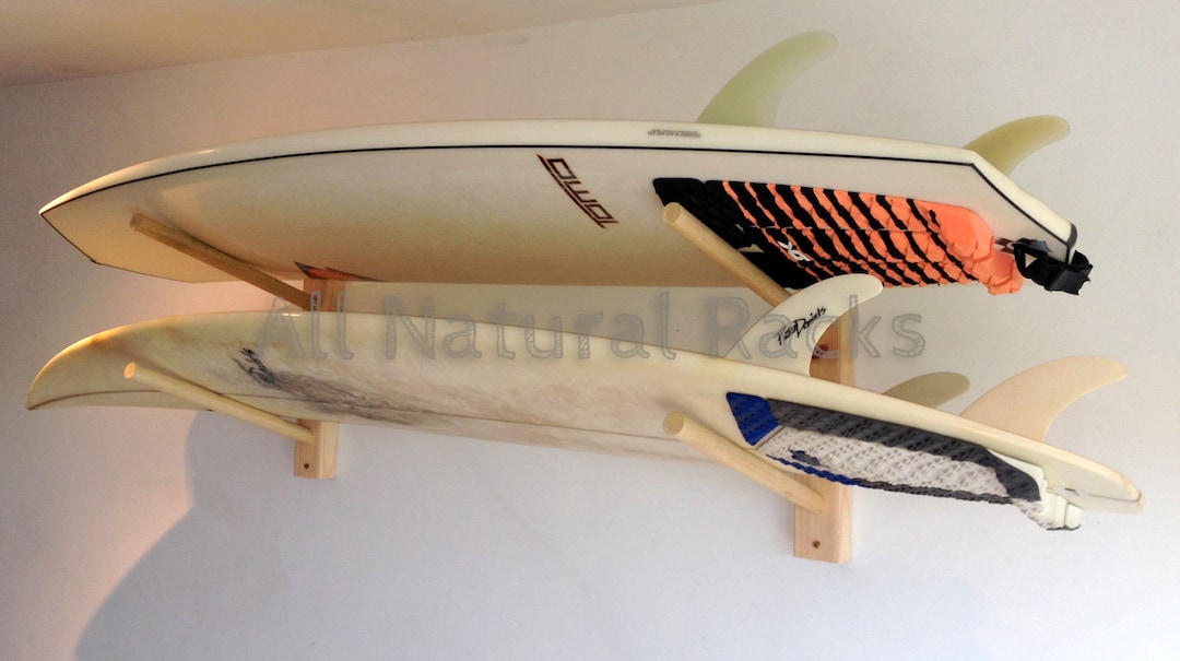 Surfbrett / Snowboard Horizontale Holzwand Lagerung Surf Rack Etsy.de