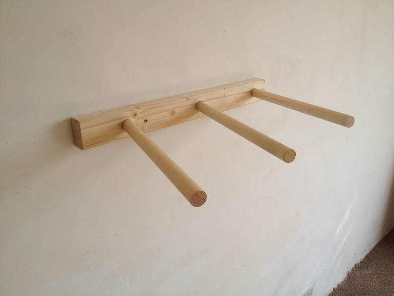 Surfboard / Snowboard Vertical Wood Wall Storage Surf Rack 3 Etsy