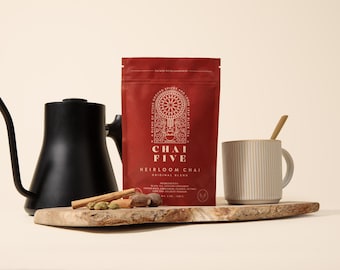 Organic Masala Chai Tea: Fairtrade Loose Leaf Blend
