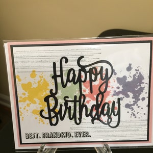 Handmade cards, Grandchildren birthday cards, Greeting cards