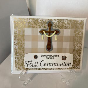Handmade cards, First Communion cards, Greeting cards