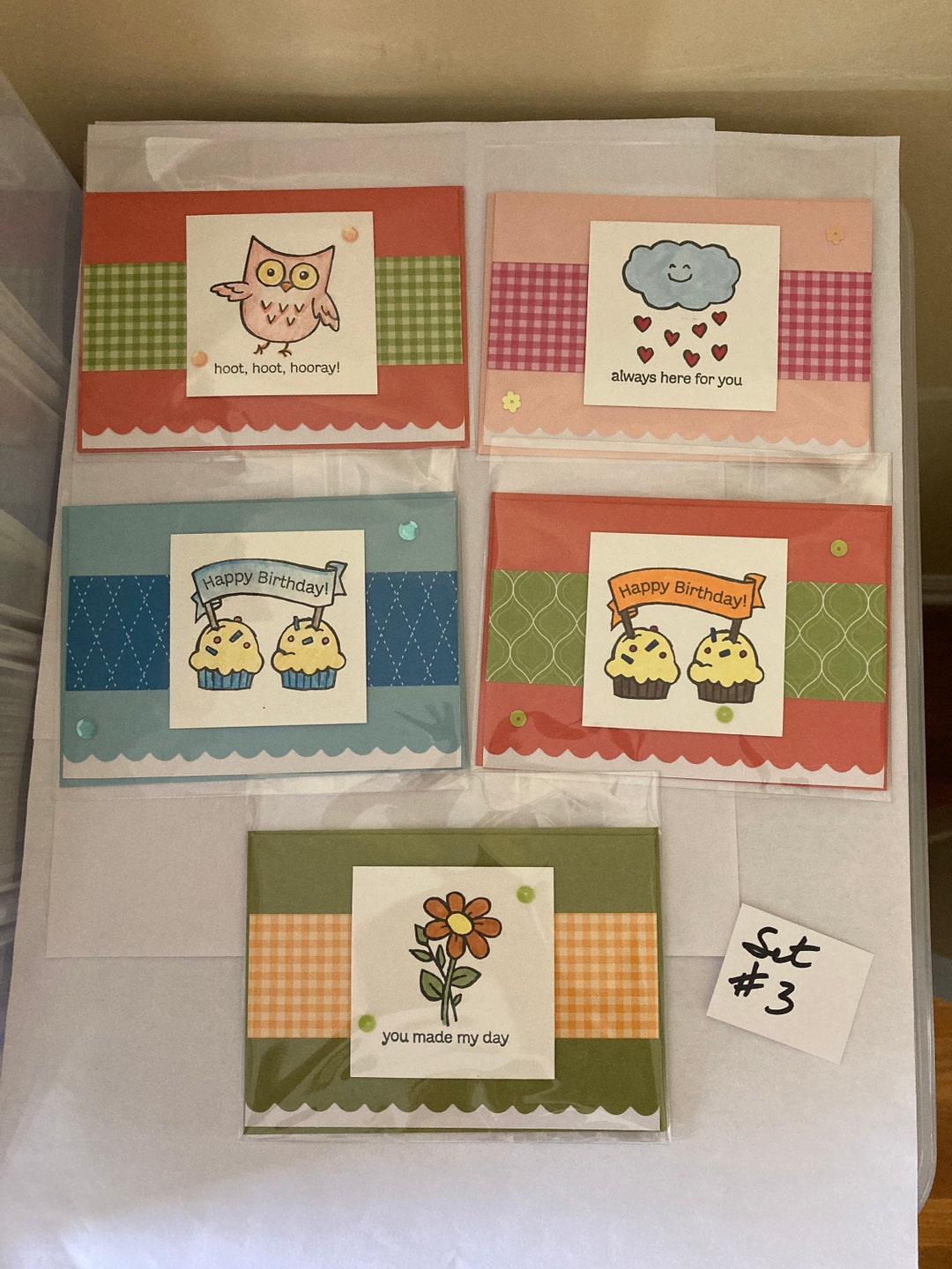 Handmade Cards, Greeting Cards, All Occasion Card Set - Etsy